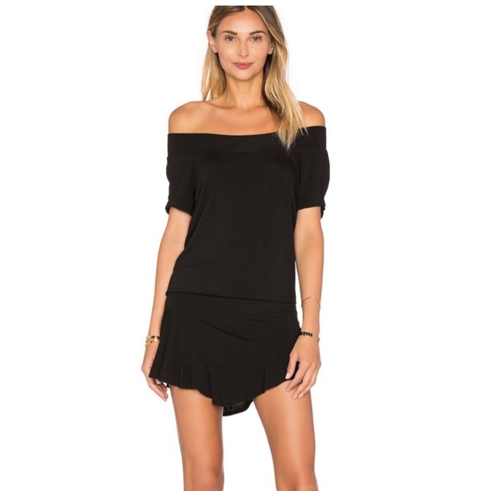 Riller and flount black romper